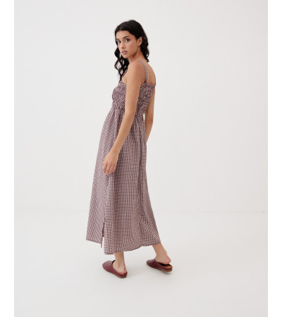 VESTIDO LARGO TIRANTES ESTAMPADO | MULAYA