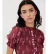 BLUSA CROP FRUNCIDOS | MULAYA