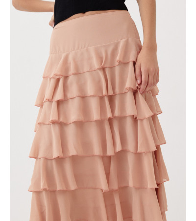 FALDA MIDI VOLANTES | MULAYA