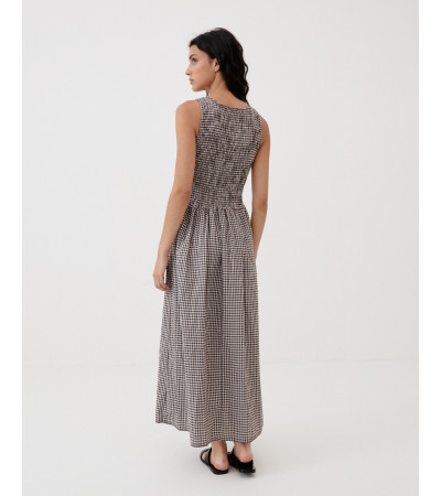 VESTIDO NIDO DE ABEJAS ESTAMPADO | MULAYA