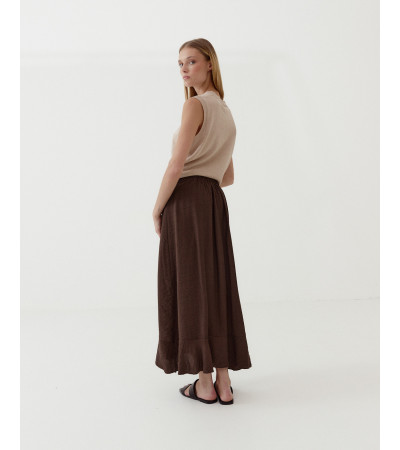 FALDA MIDI ESTILO PAREO | MULAYA