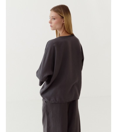 BLUSA CUELLO REDONDO RIB | MULAYA