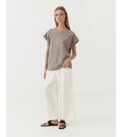 CAMISETA DE ALGODÓN JASPEADA | MULAYA