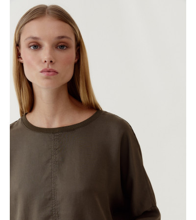 BLUSA CUELLO REDONDO RIB | MULAYA