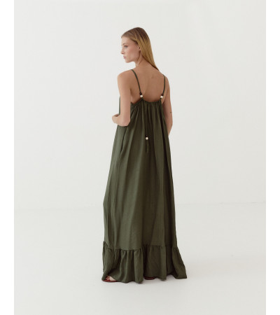 VESTIDO TIRANTES CUENTAS REGULABLE | MULAYA