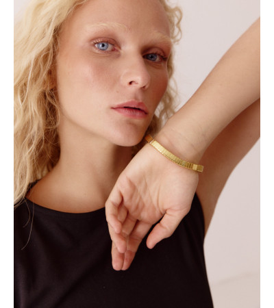 PULSERA ELÁSTICA DORADA | MULAYA