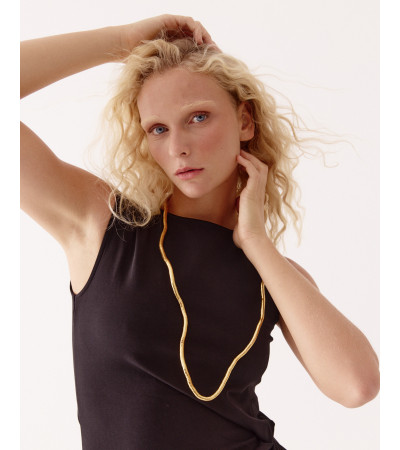 COLLAR FLEXIBLE DORADO | MULAYA
