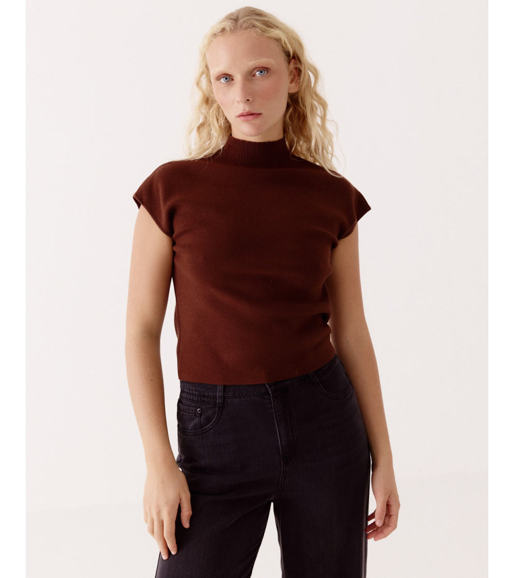 TOP PUNTO CUELLO PERKIN | MULAYA