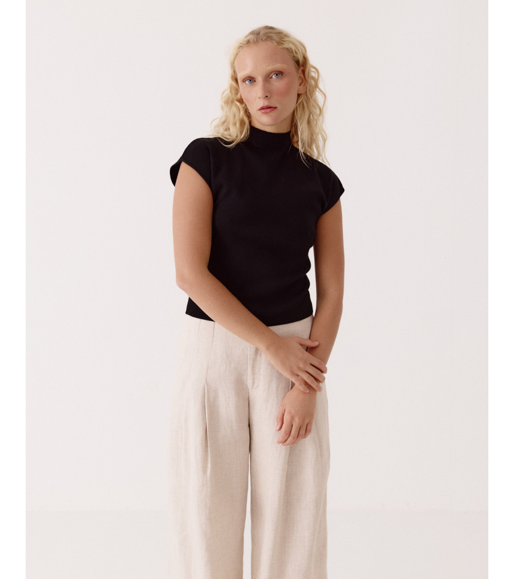 TOP PUNTO CUELLO PERKIN | MULAYA