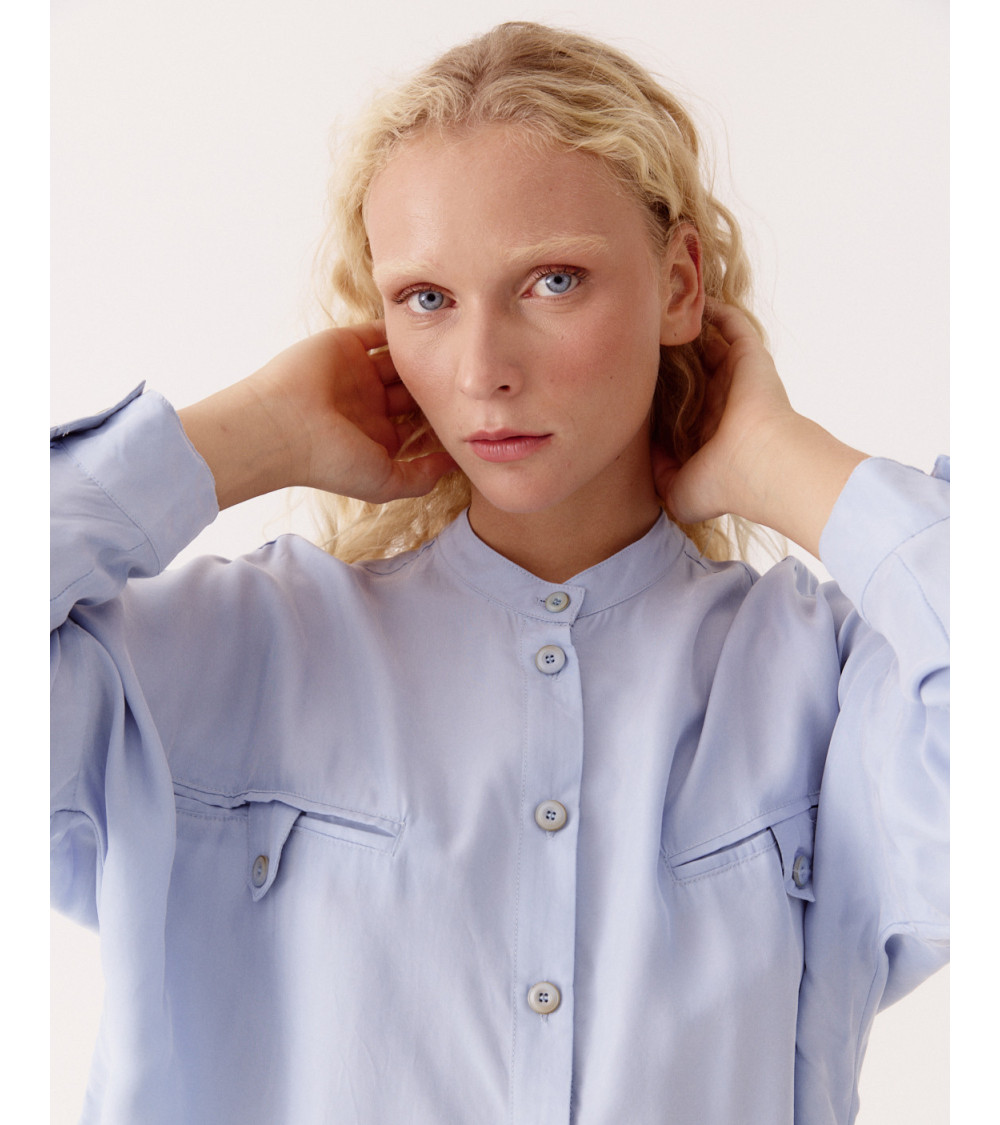 CAMISA CUELLO MAO BOTONES | MULAYA