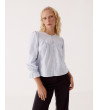 BLUSA TEXTURA LUNARES ALGODÓN | MULAYA