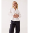 CAMISA ALGODÓN FLORES BORDADAS | MULAYA