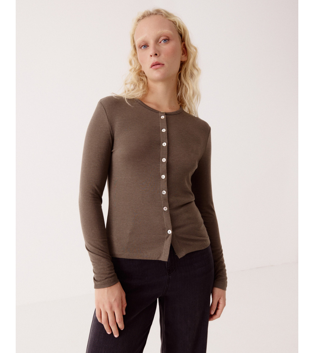CARDIGAN PUNTO BOTONES | MULAYA