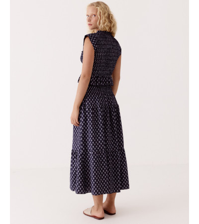 FALDA ESTAMPADA CINTURA ELÁSTICA | MULAYA