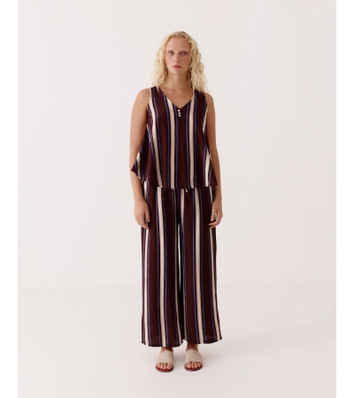 PANTALÓN ANCHO CINTURA ELÁSTICA | MULAYA