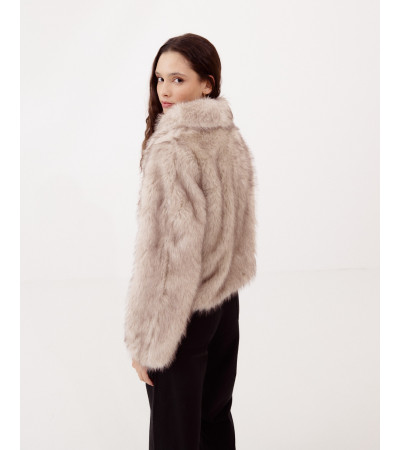 CHAQUETA PELOS CUELLO SOLAPA | MULAYA