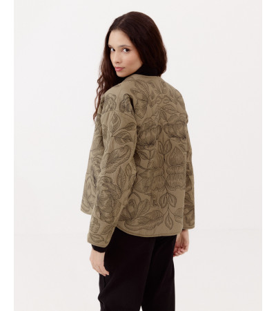 CAZADORA ACOLCHADA BORDADA | MULAYA