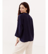 BLUSA CUELLO V BOTONES | MULAYA