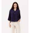 BLUSA CUELLO V BOTONES | MULAYA