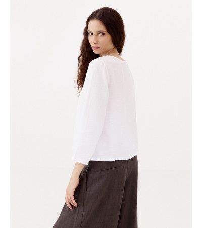 CAMISA PLIEGUES MANGA LARGA | MULAYA