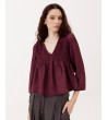 BLUSA DETALLE NIDO DE ABEJA | MULAYA