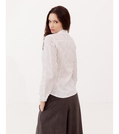 CAMISA BORDADOS FLORES | MULAYA