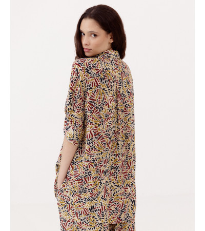 CAMISA MANGA CORTA ESTAMPADA | MULAYA