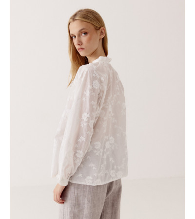 CAMISA CUELLO MAO VOLANTES | MULAYA
