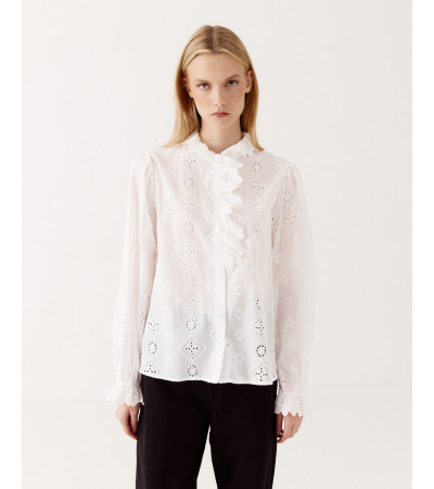 CAMISA CUELLO VOLANTES | MULAYA