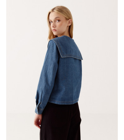 BLUSA CUELLO MARINERO | MULAYA