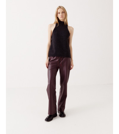 PANTALÓN POLIPIEL ANCHO | MULAYA