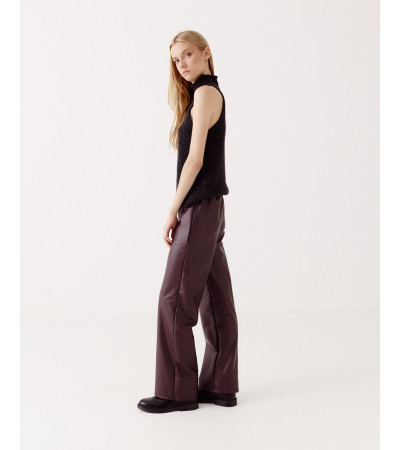 PANTALÓN POLIPIEL ANCHO | MULAYA