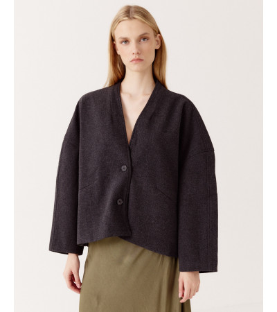 CHAQUETA CUELLO V | MULAYA