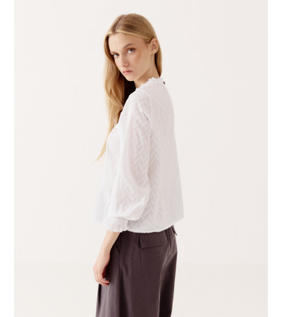 BLUSA DETALLES FRUNCIDOS | MULAYA