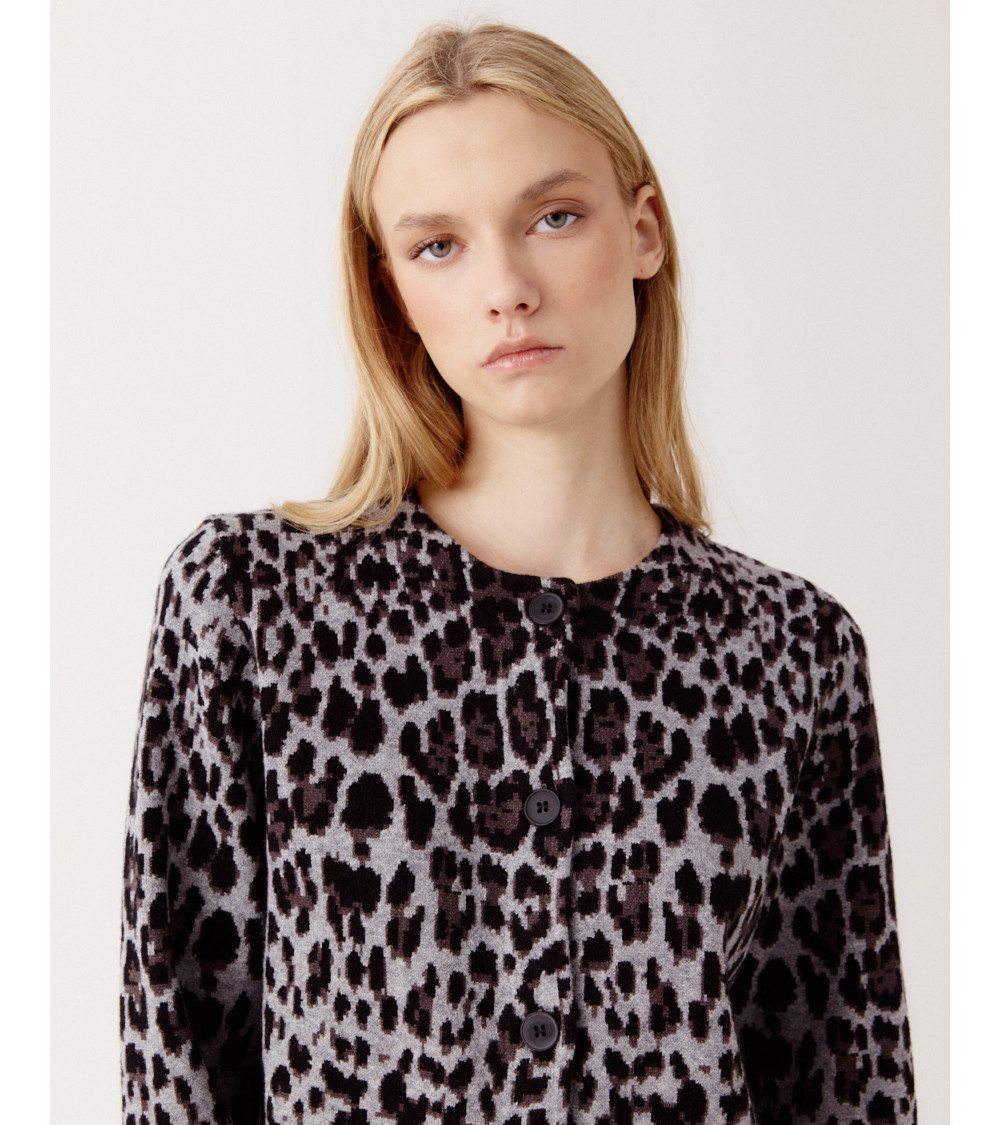 CÁRDIGAN ANIMAL PRINT | MULAYA