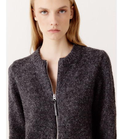 CARDIGAN PUNTO CREMALLERA | MULAYA