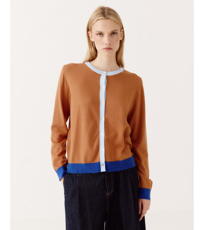 CARDIGAN PUNTO COLORES | MULAYA