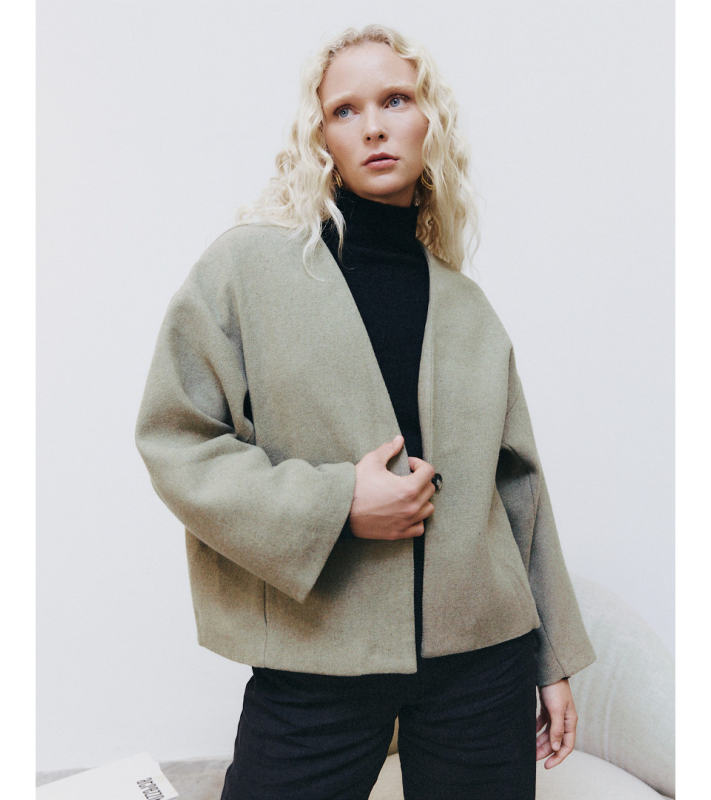 CHAQUETA OVERSIZE MANGA RANGLÁN | MULAYA