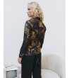 BLUSA CRUZADA ESTAMPADO FLORAL | MULAYA