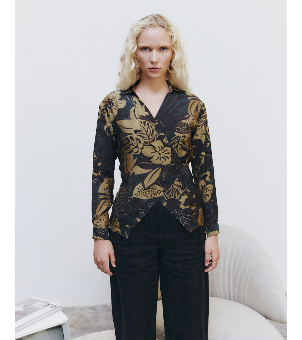 BLUSA LAZADA ESTAMPADA | MULAYA