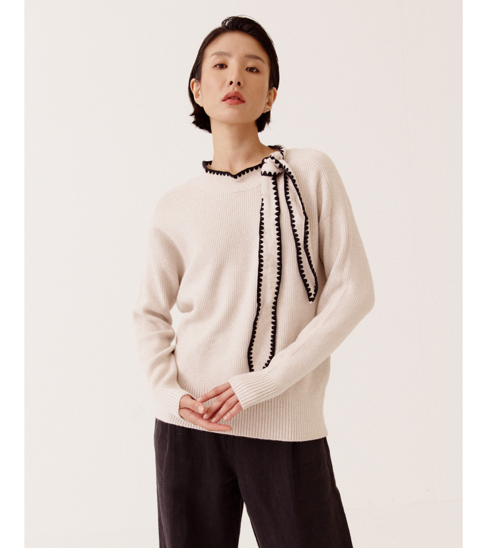 JERSEY CON LAZO DECORATIVO | MULAYA