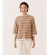 JERSEY OVERSIZE RAYAS CUELLO REDONDO MUJER | MULAYA
