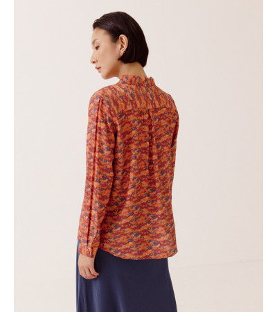CAMISA ESTAMPADO ABSTRACTO SLIM | MULAYA