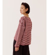 JERSEY DE RAYAS CON CUELLO DE PICO | MULAYA
