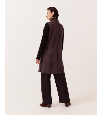 CHALECO ESTILO BLAZER CUELLO SOLAPA ELEGANTE | MULAYA