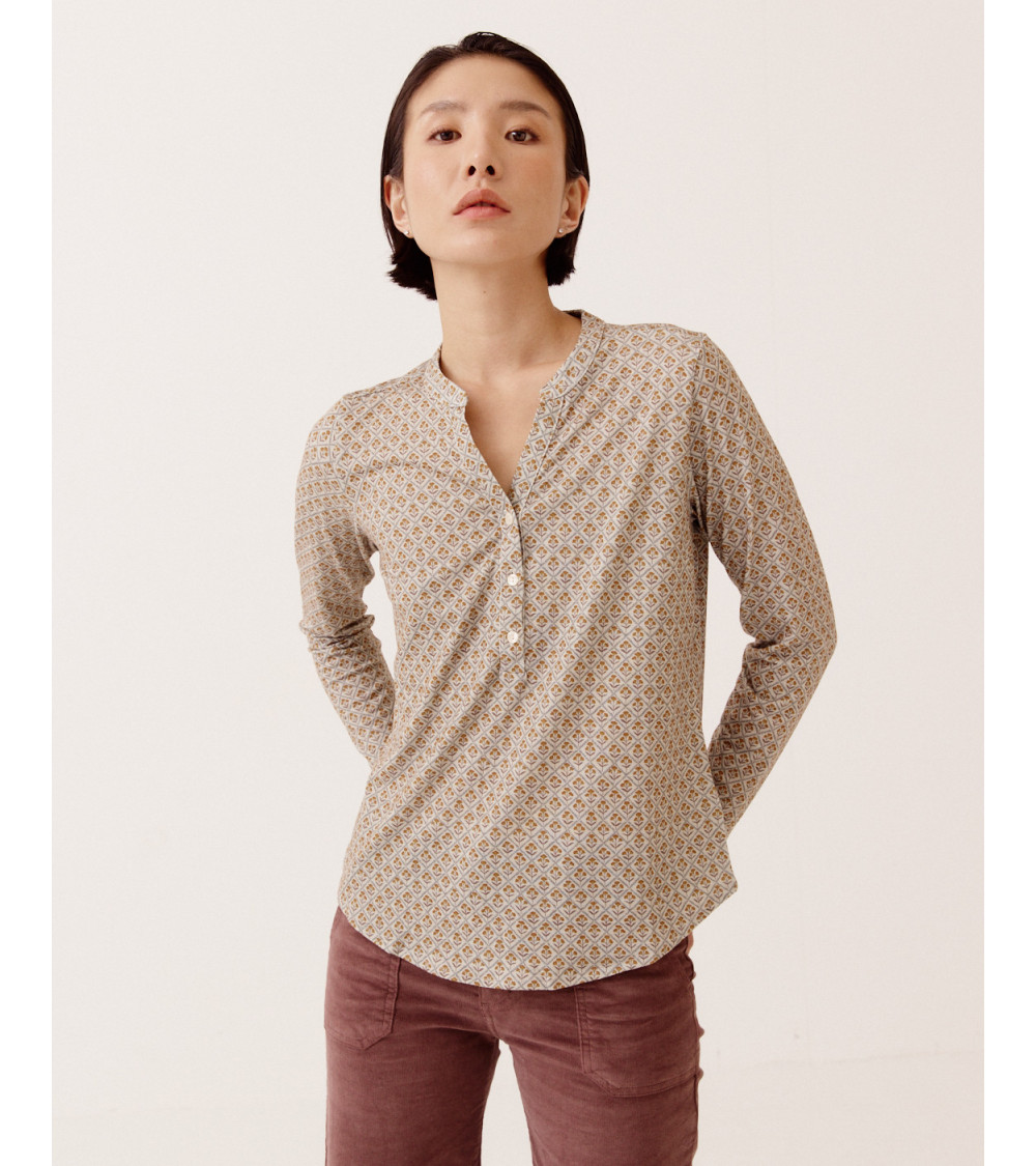BLUSA CUELLO MAO | MULAYA
