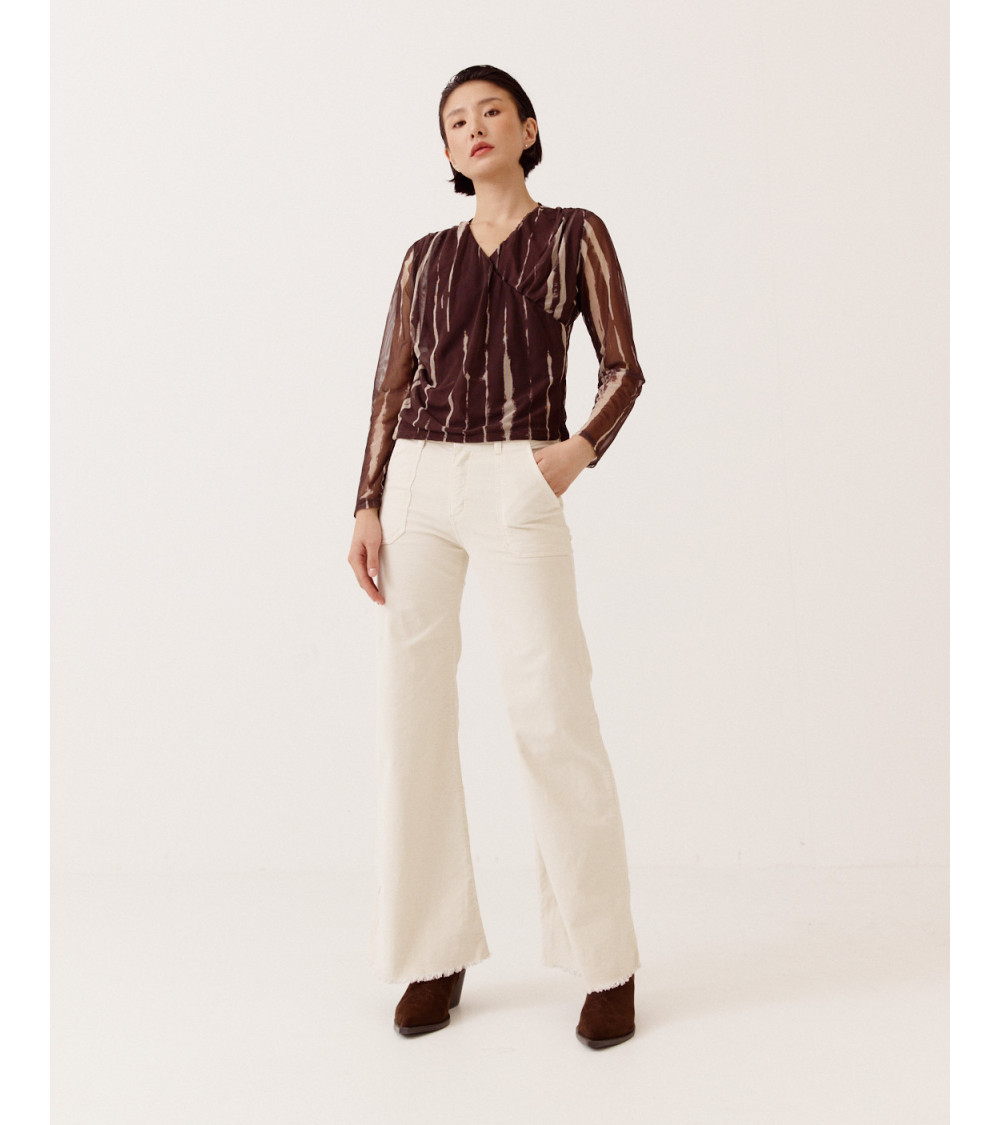 PANTALÓN STRAIGHT  PANA| MULAYA