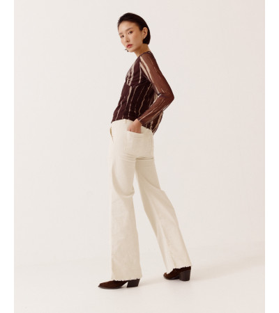 PANTALÓN STRAIGHT  PANA| MULAYA