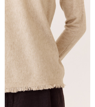 JERSEY DE MANGA LARGA CON CORTE AMPLIO | MULAYA