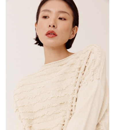 JERSEY CON FLECOS HORIZONTALES | MULAYA